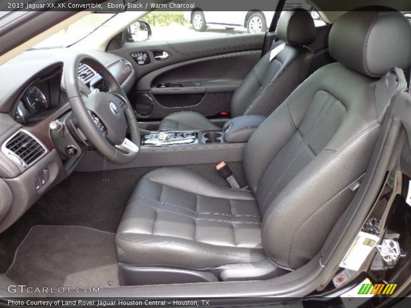  2013 XK XK Convertible Warm Charcoal Interior