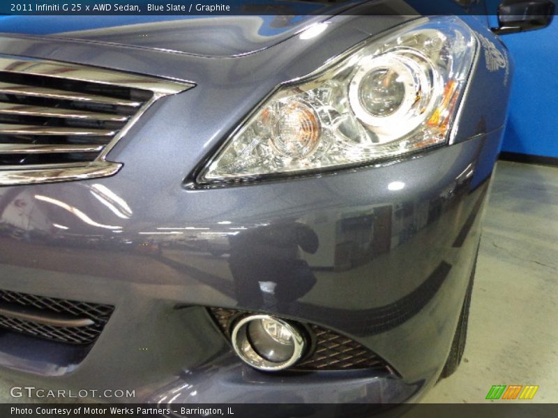 Blue Slate / Graphite 2011 Infiniti G 25 x AWD Sedan