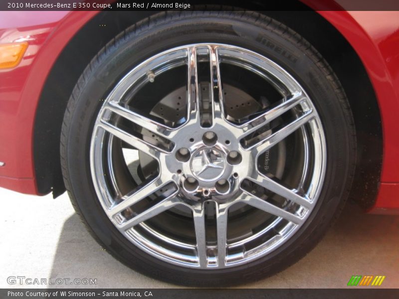 Mars Red / Almond Beige 2010 Mercedes-Benz E 350 Coupe