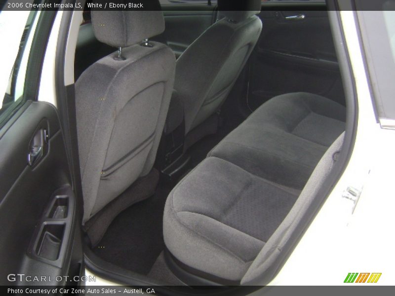 White / Ebony Black 2006 Chevrolet Impala LS