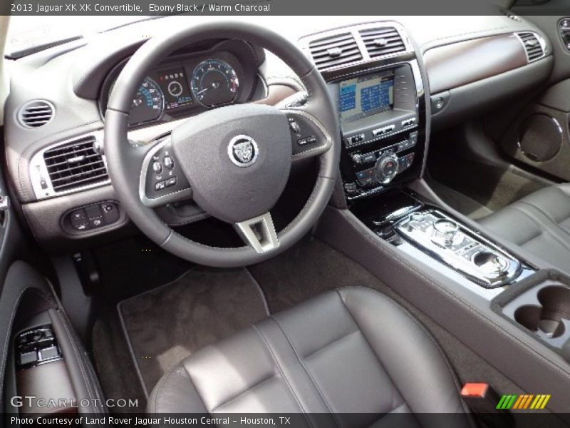  2013 XK XK Convertible Warm Charcoal Interior