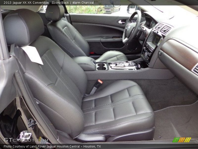 Front Seat of 2013 XK XK Convertible