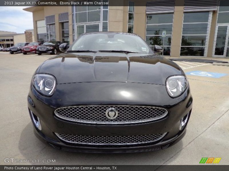 Ebony Black / Warm Charcoal 2013 Jaguar XK XK Convertible
