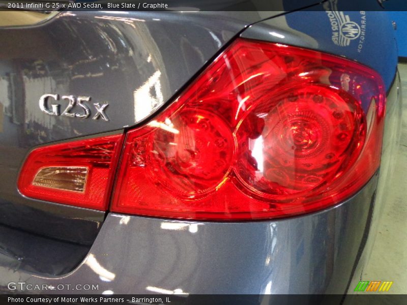Blue Slate / Graphite 2011 Infiniti G 25 x AWD Sedan