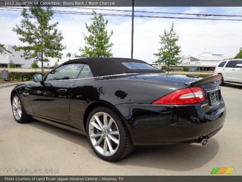 Ebony Black / Warm Charcoal 2013 Jaguar XK XK Convertible