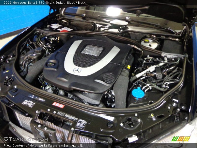 Black / Black 2011 Mercedes-Benz S 550 4Matic Sedan