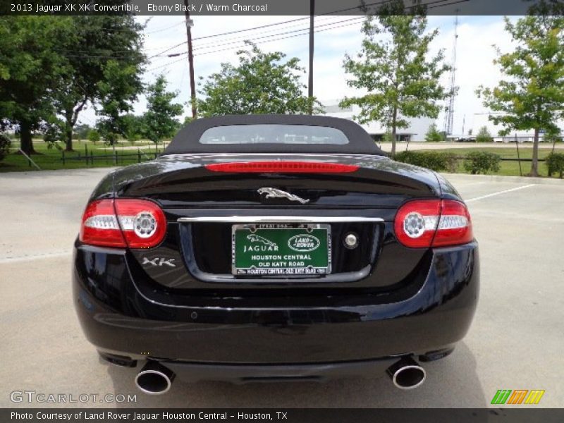 Ebony Black / Warm Charcoal 2013 Jaguar XK XK Convertible