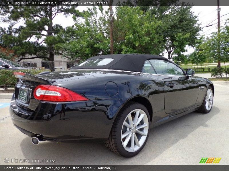 Ebony Black / Warm Charcoal 2013 Jaguar XK XK Convertible