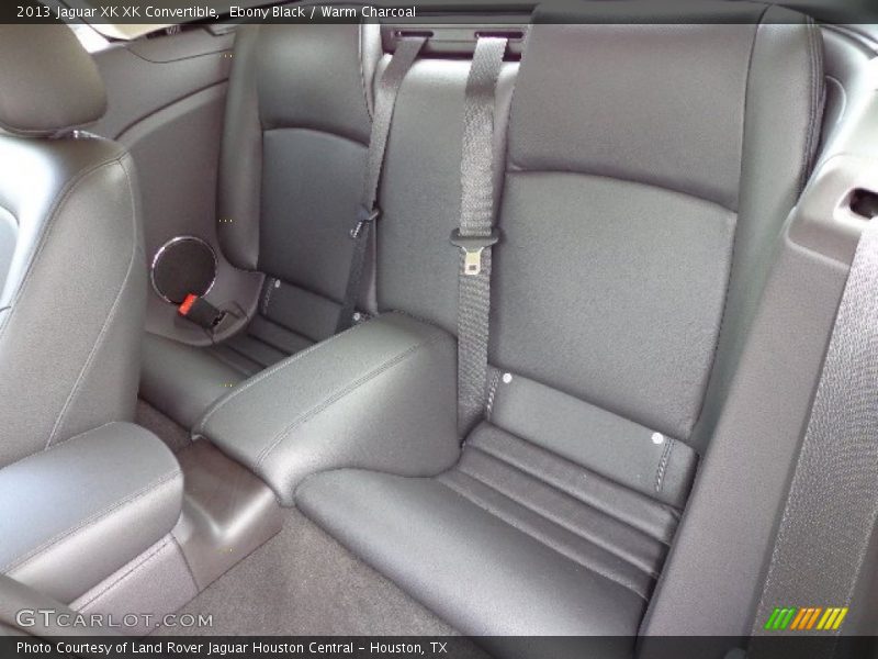 Rear Seat of 2013 XK XK Convertible