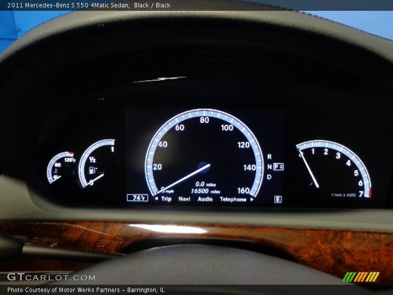 Black / Black 2011 Mercedes-Benz S 550 4Matic Sedan