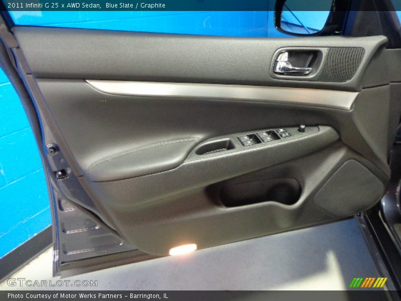 Blue Slate / Graphite 2011 Infiniti G 25 x AWD Sedan