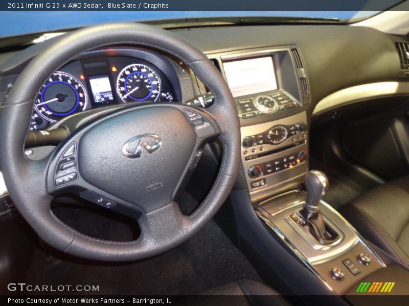 Blue Slate / Graphite 2011 Infiniti G 25 x AWD Sedan