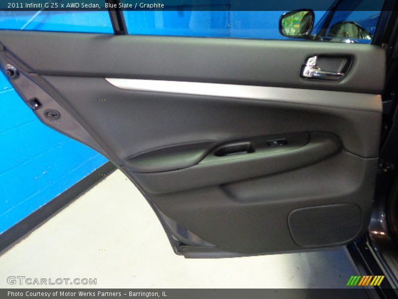 Blue Slate / Graphite 2011 Infiniti G 25 x AWD Sedan