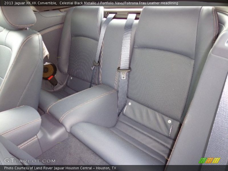 Rear Seat of 2013 XK XK Convertible