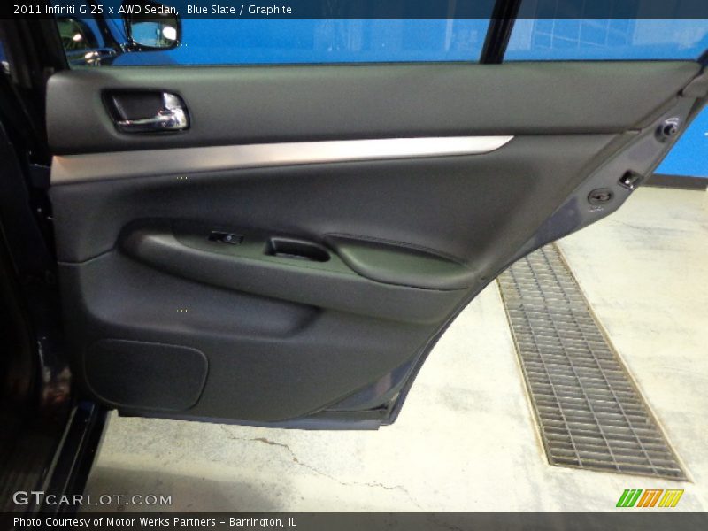 Blue Slate / Graphite 2011 Infiniti G 25 x AWD Sedan