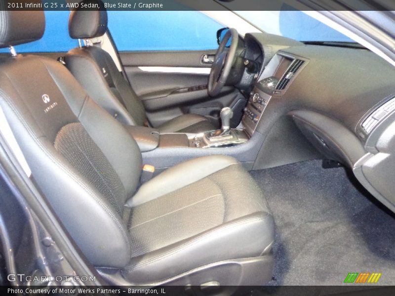Blue Slate / Graphite 2011 Infiniti G 25 x AWD Sedan