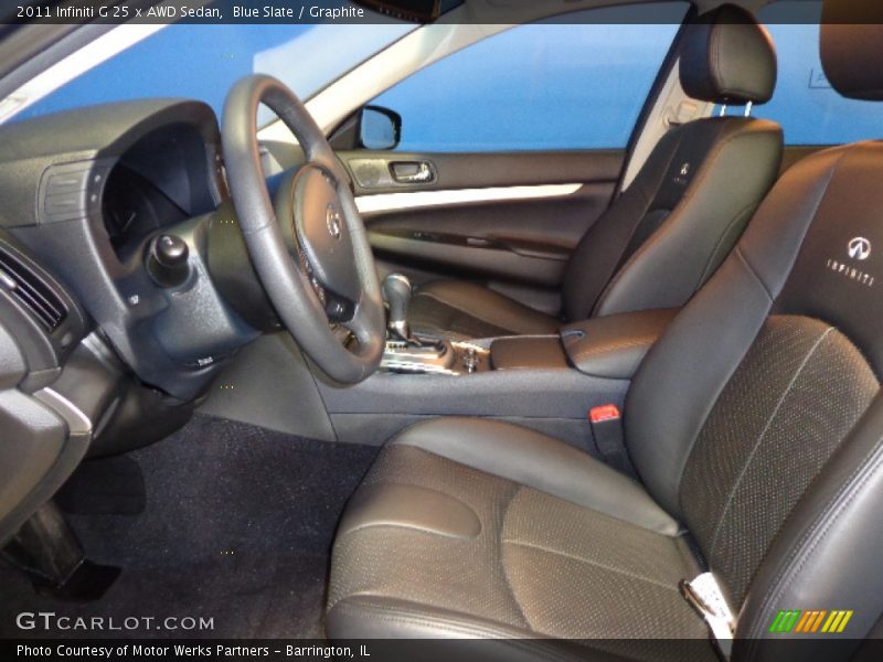 Blue Slate / Graphite 2011 Infiniti G 25 x AWD Sedan