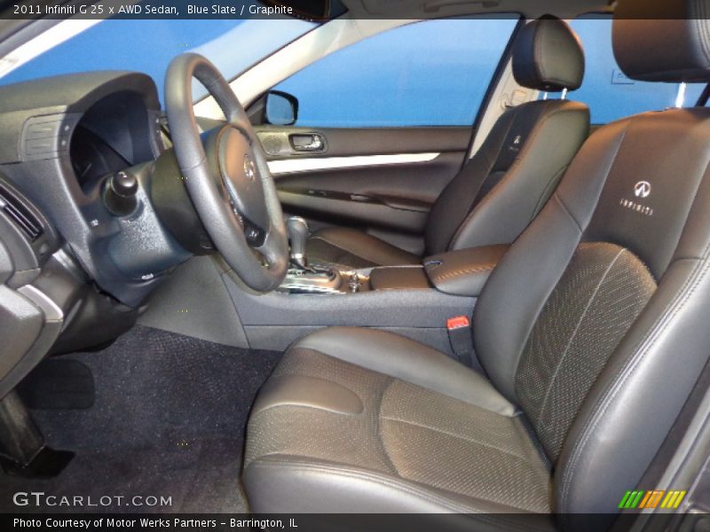 Blue Slate / Graphite 2011 Infiniti G 25 x AWD Sedan