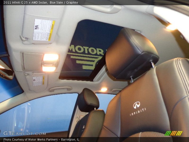 Blue Slate / Graphite 2011 Infiniti G 25 x AWD Sedan