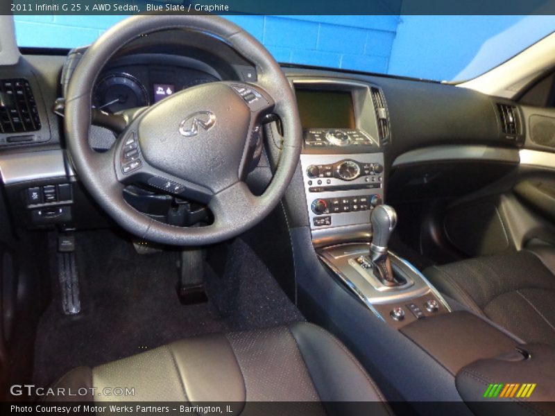 Blue Slate / Graphite 2011 Infiniti G 25 x AWD Sedan