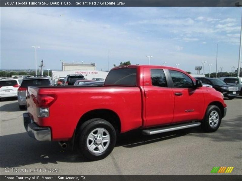 Radiant Red / Graphite Gray 2007 Toyota Tundra SR5 Double Cab