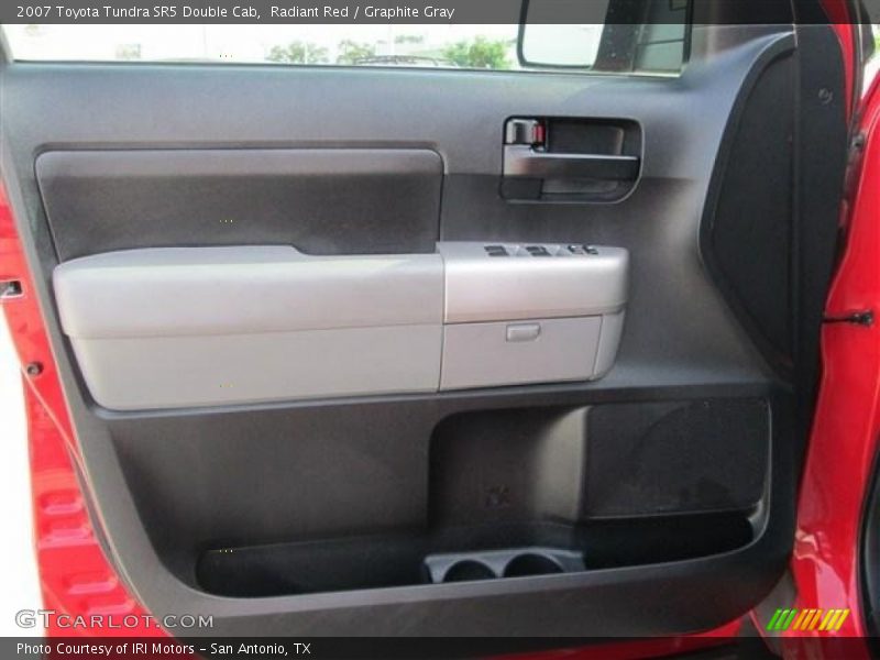 Radiant Red / Graphite Gray 2007 Toyota Tundra SR5 Double Cab