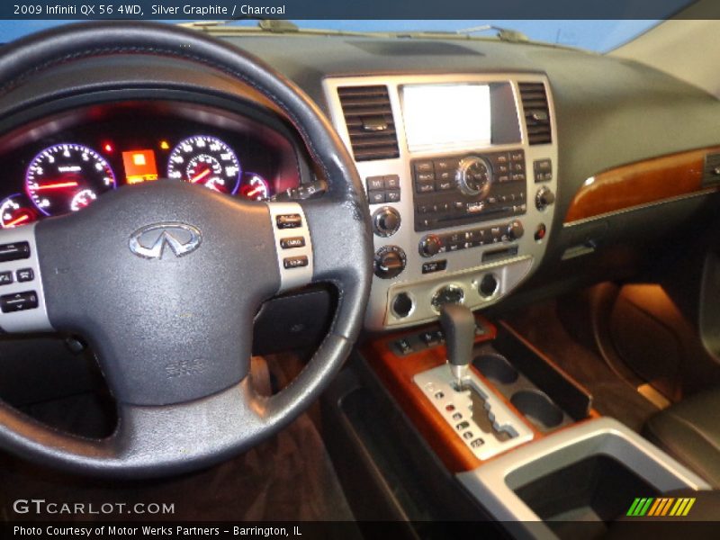 Silver Graphite / Charcoal 2009 Infiniti QX 56 4WD