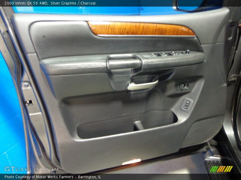 Silver Graphite / Charcoal 2009 Infiniti QX 56 4WD