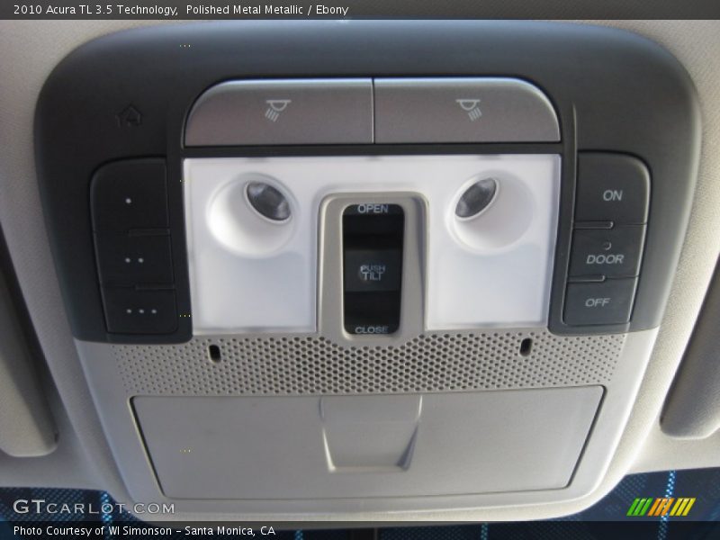 Polished Metal Metallic / Ebony 2010 Acura TL 3.5 Technology