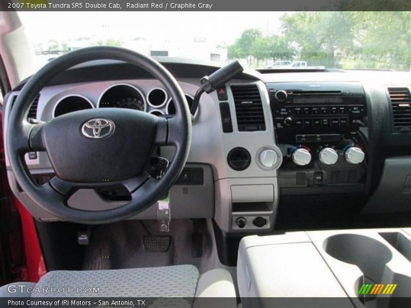 Radiant Red / Graphite Gray 2007 Toyota Tundra SR5 Double Cab