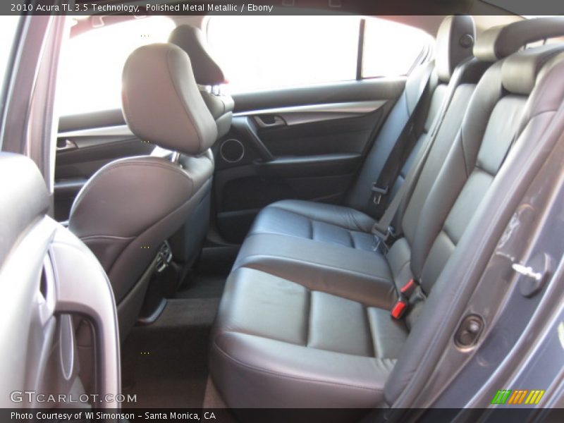 Polished Metal Metallic / Ebony 2010 Acura TL 3.5 Technology