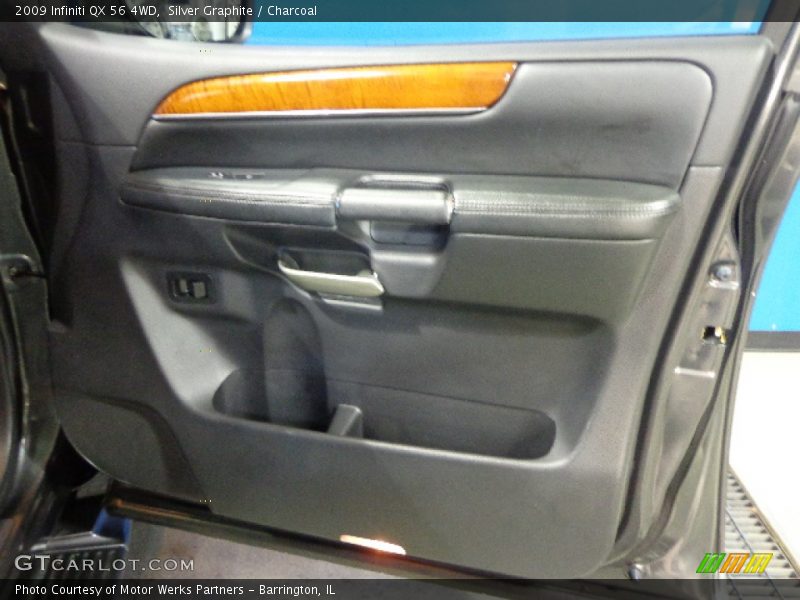 Silver Graphite / Charcoal 2009 Infiniti QX 56 4WD