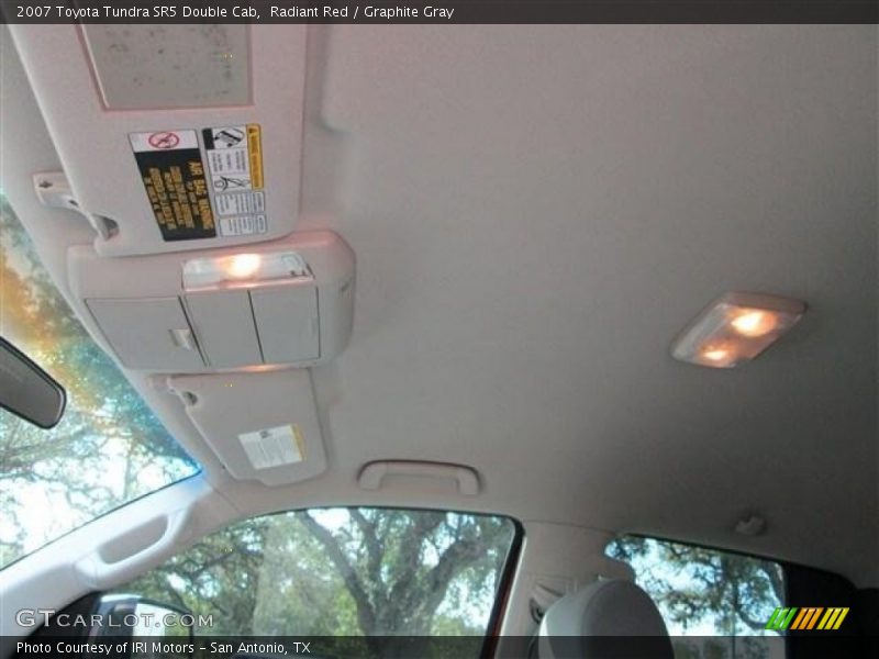 Radiant Red / Graphite Gray 2007 Toyota Tundra SR5 Double Cab