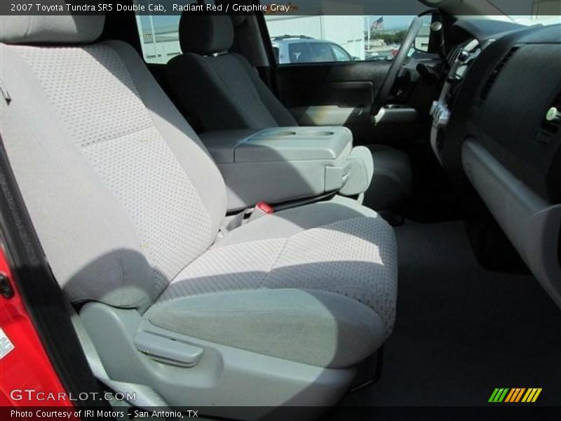 Radiant Red / Graphite Gray 2007 Toyota Tundra SR5 Double Cab