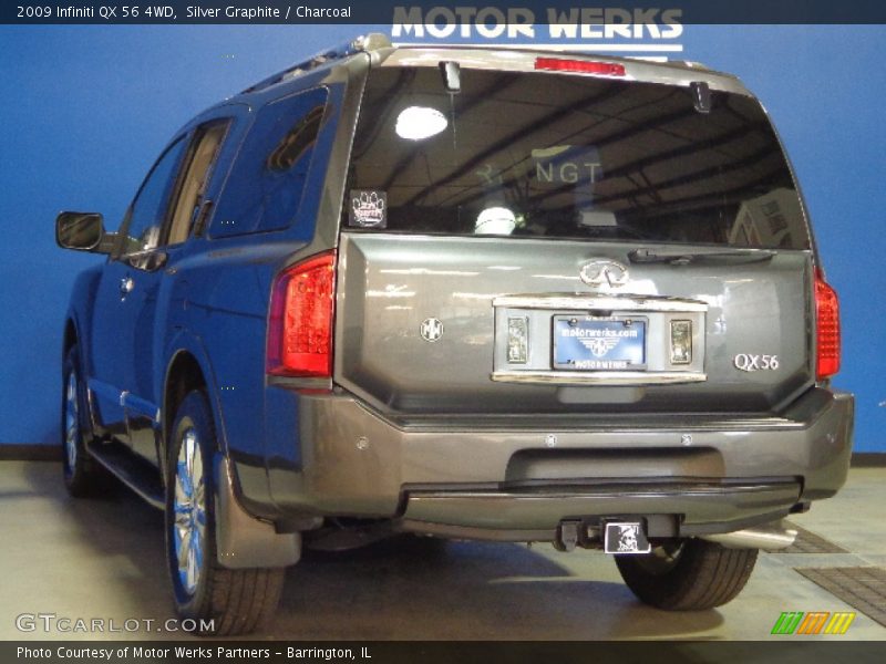 Silver Graphite / Charcoal 2009 Infiniti QX 56 4WD