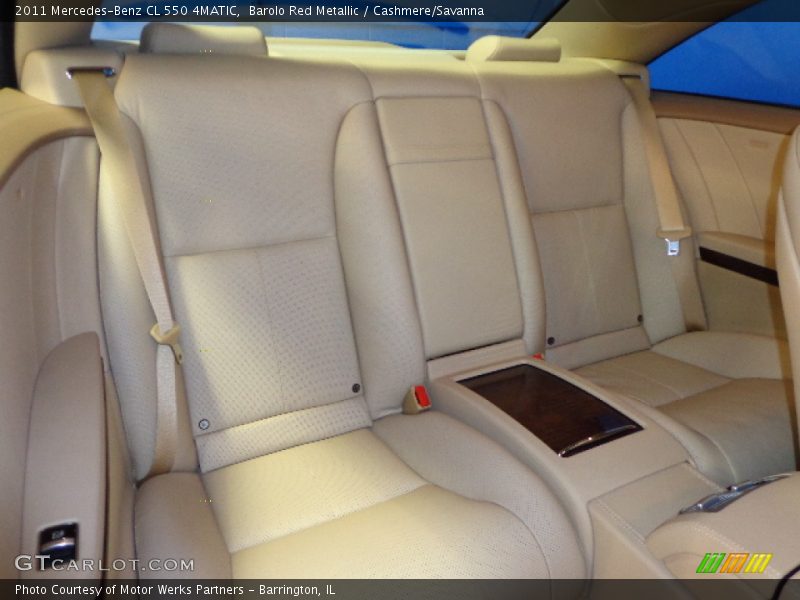 Barolo Red Metallic / Cashmere/Savanna 2011 Mercedes-Benz CL 550 4MATIC