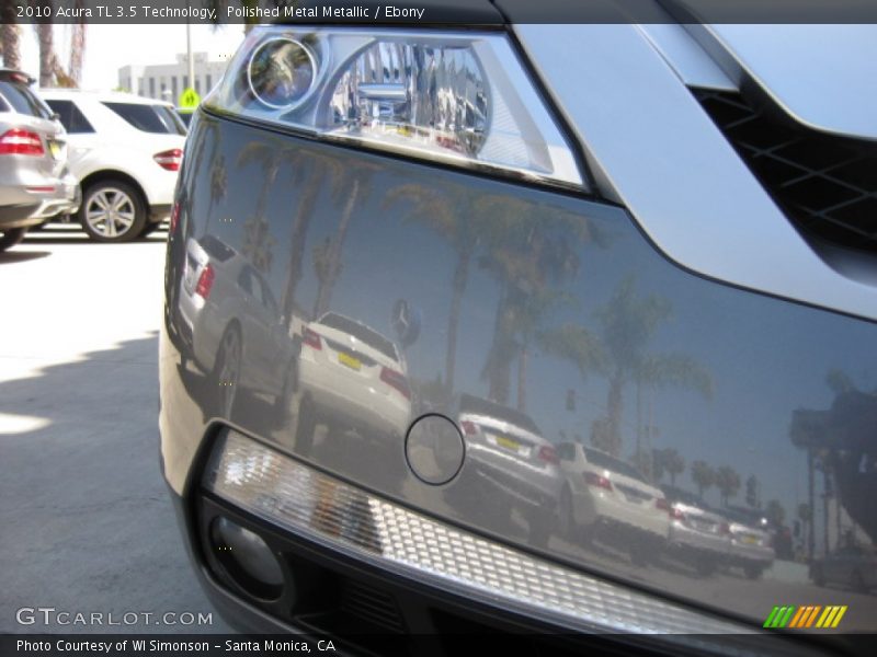 Polished Metal Metallic / Ebony 2010 Acura TL 3.5 Technology