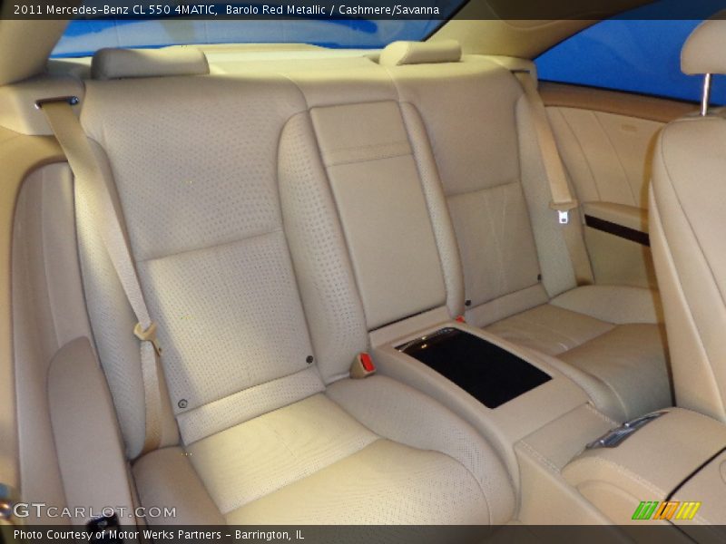 Barolo Red Metallic / Cashmere/Savanna 2011 Mercedes-Benz CL 550 4MATIC