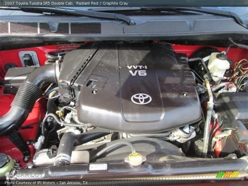 Radiant Red / Graphite Gray 2007 Toyota Tundra SR5 Double Cab