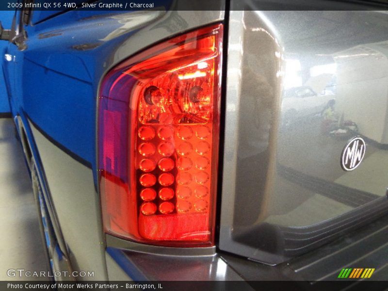 Silver Graphite / Charcoal 2009 Infiniti QX 56 4WD