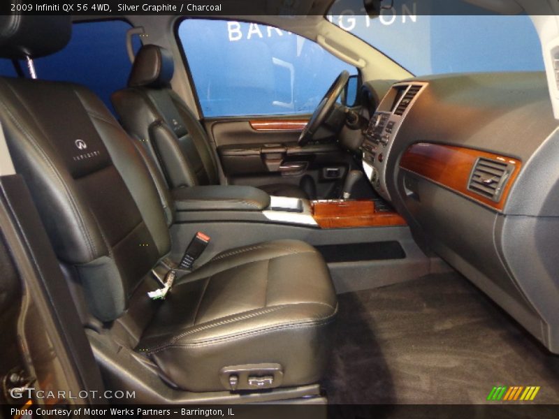 Silver Graphite / Charcoal 2009 Infiniti QX 56 4WD