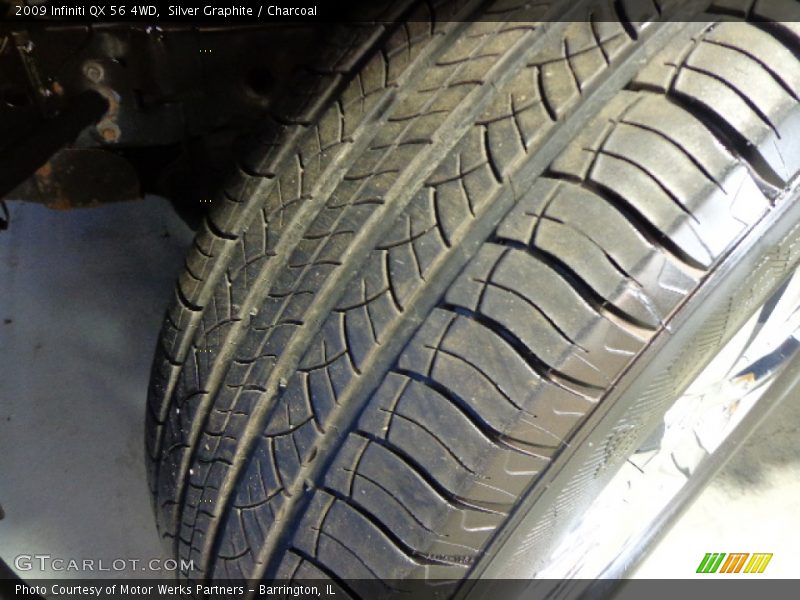 Silver Graphite / Charcoal 2009 Infiniti QX 56 4WD
