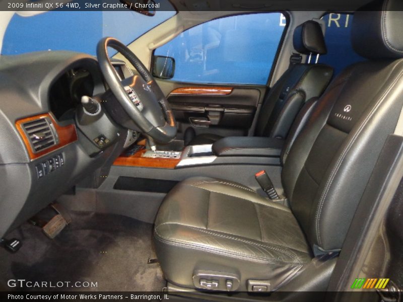 Silver Graphite / Charcoal 2009 Infiniti QX 56 4WD