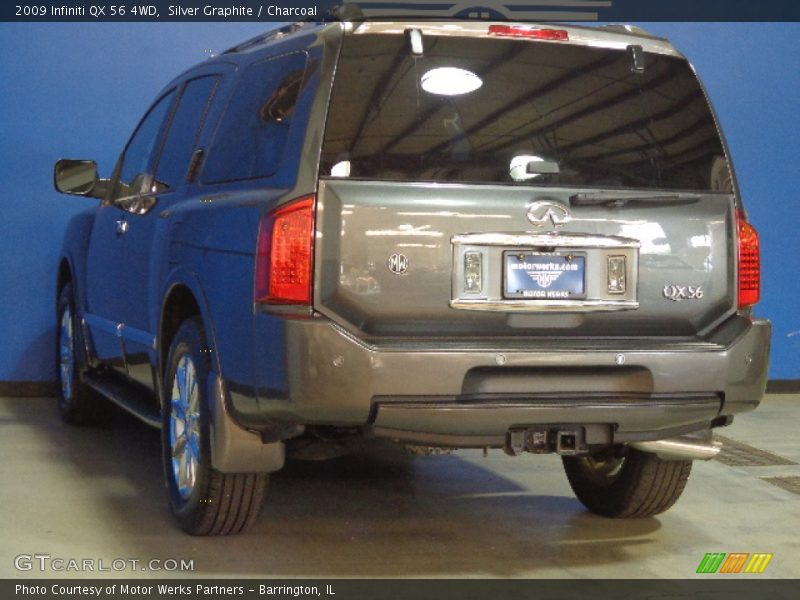 Silver Graphite / Charcoal 2009 Infiniti QX 56 4WD
