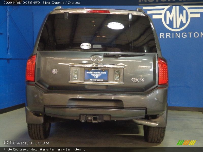 Silver Graphite / Charcoal 2009 Infiniti QX 56 4WD