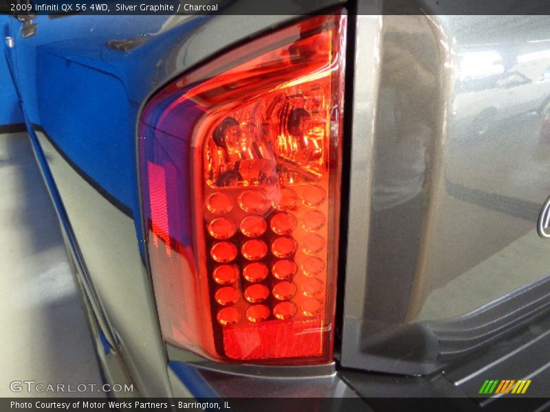 Silver Graphite / Charcoal 2009 Infiniti QX 56 4WD