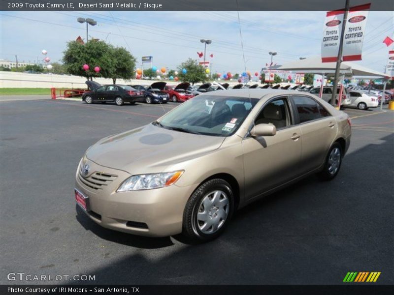 Desert Sand Metallic / Bisque 2009 Toyota Camry LE
