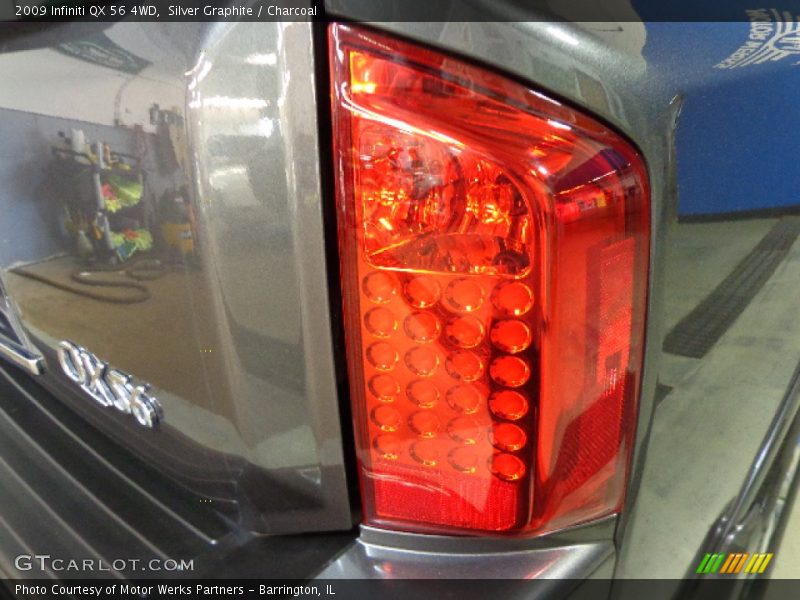 Silver Graphite / Charcoal 2009 Infiniti QX 56 4WD
