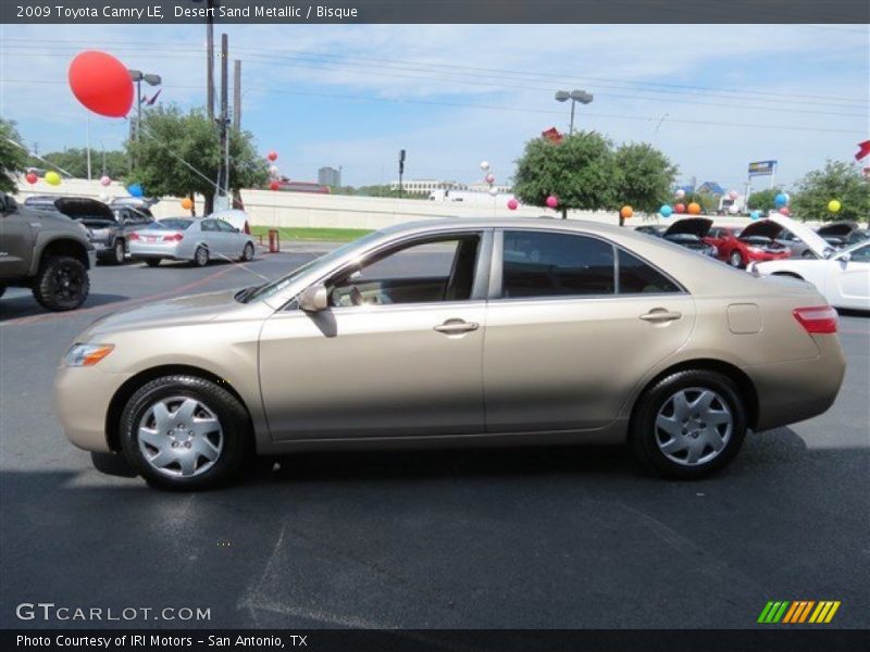 Desert Sand Metallic / Bisque 2009 Toyota Camry LE