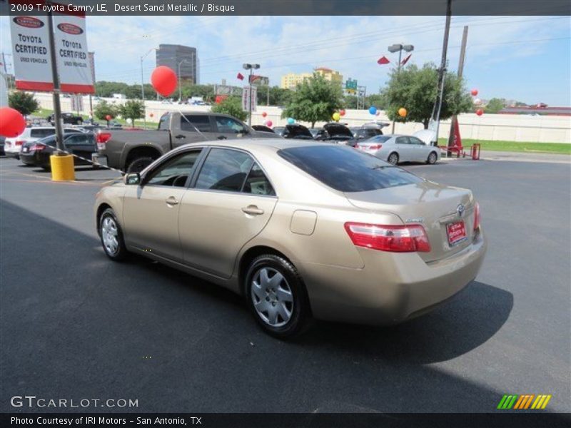 Desert Sand Metallic / Bisque 2009 Toyota Camry LE